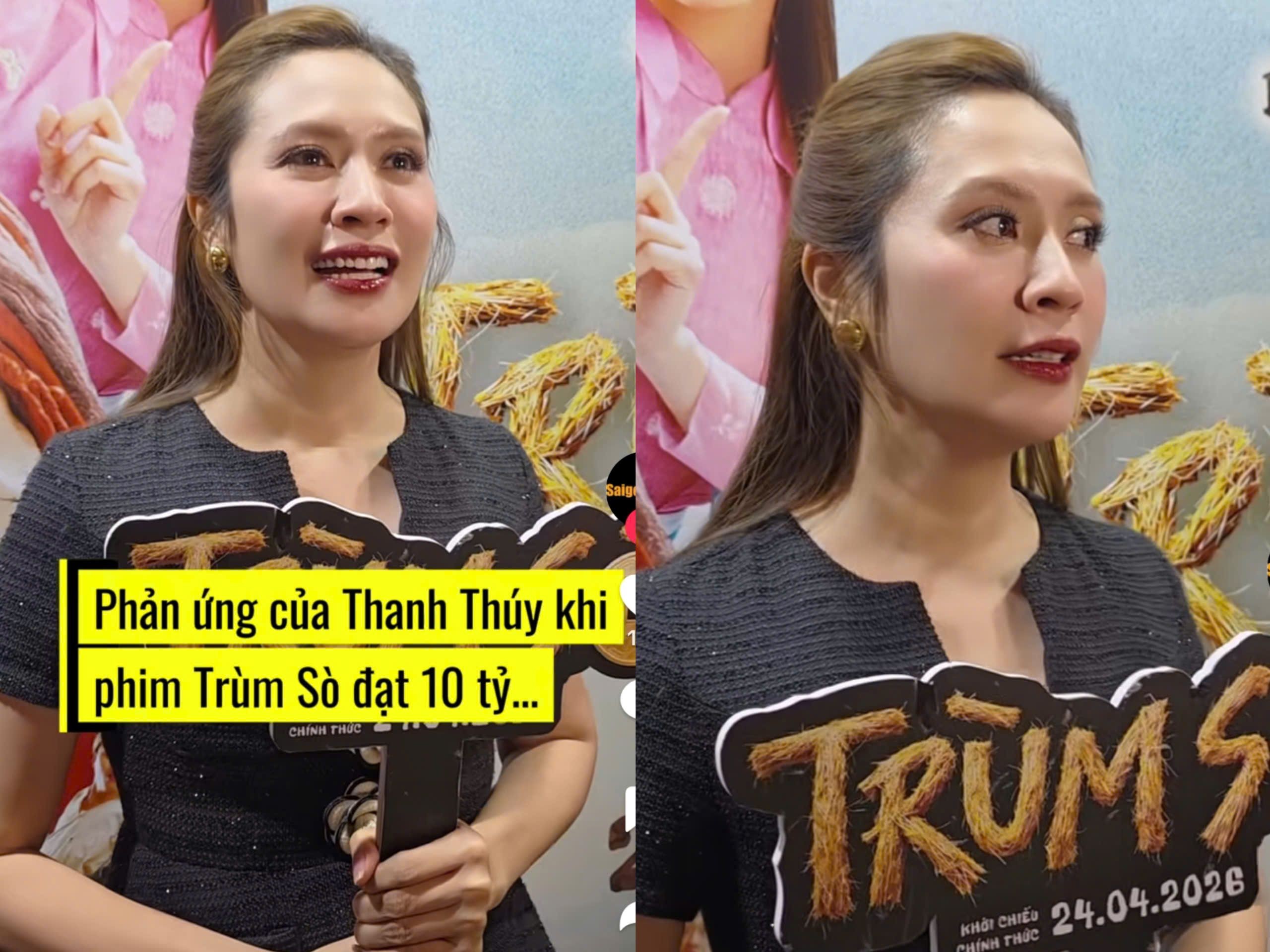 Thanh Thúy rưng rưng khi nghe tin Trùm Sò cán mốc 1o0 tỷ doanh thu.jpg
