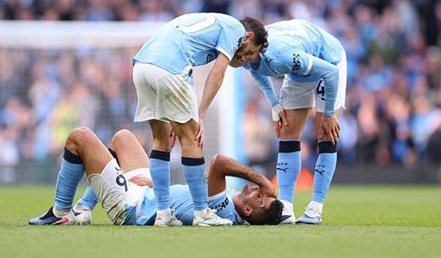 Chấn thương của Rodri mang đến sự rắc rối cho Manchester City.