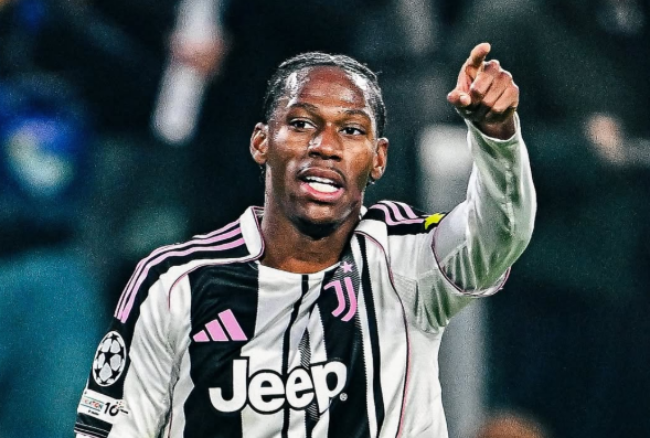 David trong màu áo Juventus.