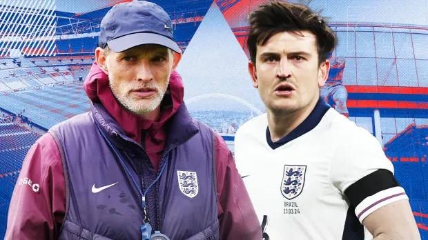HLV Tuchel cần kinh nghiệm của Harry Maguire ở World Cup 2026.