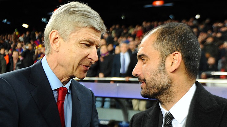 Arsene-Wenger-Pep-Guardiola