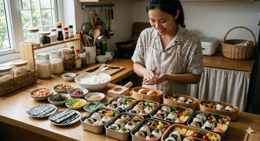 Chia nhỏ khẩu phần giúp kiểm soát lượng ăn và hạn chế cảm giác đói.