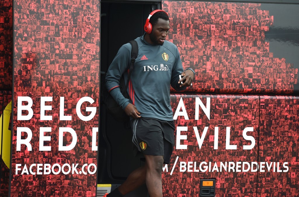 Romelu Lukaku, tiền đạo sinh năm 1993 luôn được kỳ vọng trên hàng công của tuyển Bỉ. Ảnh: Internet.