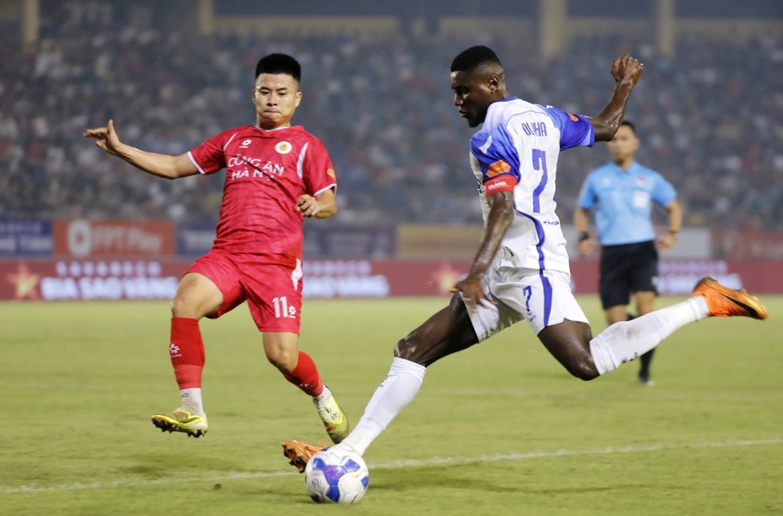 Michael Olaha là một trong những chân sút ổn định bậc nhất tại V-League. Ảnh: VPF.