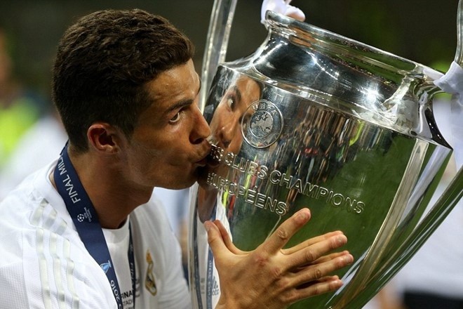Ronaldo kiếm được 2 danh hiệu Champions League sau khi rời MU. Ảnh: Internet.