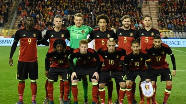 Thế hệ vàng của ĐT Bỉ tại EURO 2016. Ảnh: Internet.