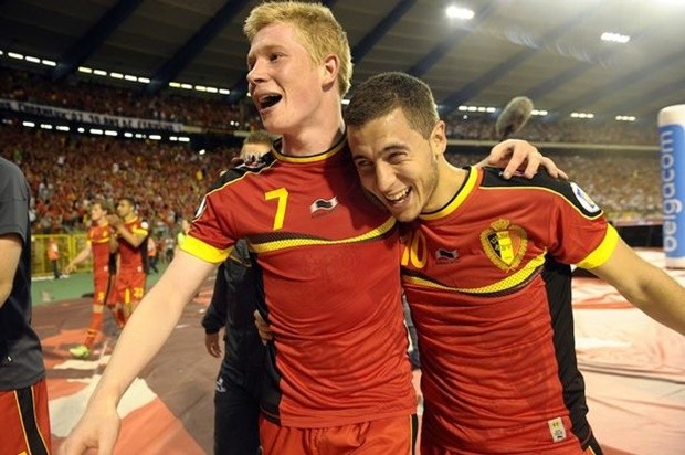 Chỉ cần De Bruyne và Hazard gắn kết, ĐT Bỉ sẽ thực sự rất đáng xem. Ảnh: Internet.