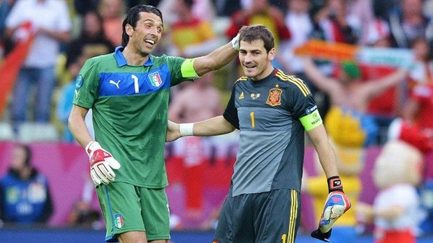 Casillas sẽ giải nghệ cùng thời điểm với Buffon. Ảnh: Internet.