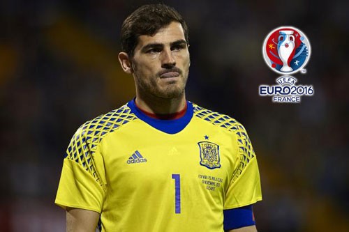 Thủ môn: Iker Casillas (Tây Ban Nha, 25 triệu lượt thích (like). Ảnh: Internet.