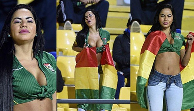 Maite Flores và vẻ đẹp Bolivia. Ảnh: Internet.