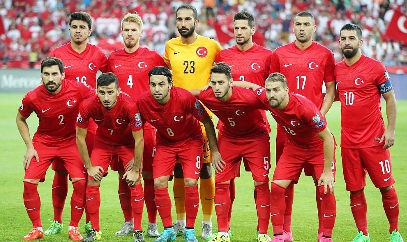 9. Thổ Nhĩ Kỳ (186,1 triệu euro): Arda Turan chính là cầu thủ có giá trị chuyển nhượng cao nhất của tuyển Thổ Nhĩ Kỳ (34 triệu euro). Trong khi đó, đồng đội của anh không ai vượt quá con số 16 triệu euro. Ảnh: Internet.