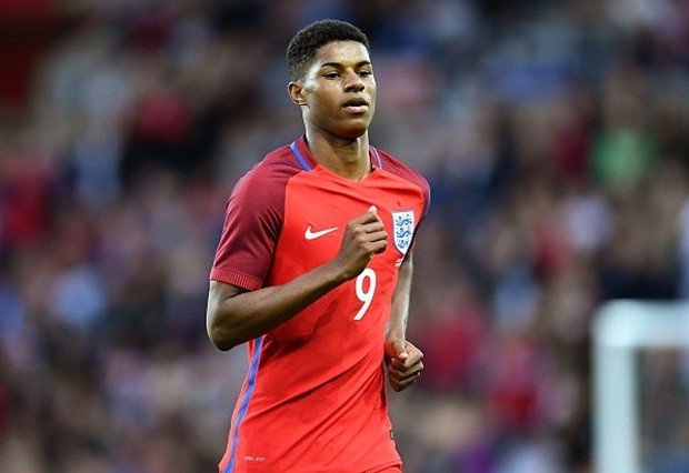 Cầu thủ trẻ nhất: Danh hiệu này thuộc về tài năng trẻ của Manchester United, Marcus Rashford. Tiền đạo người Anh sinh ngày 31/10/1997. Ảnh: Internet.