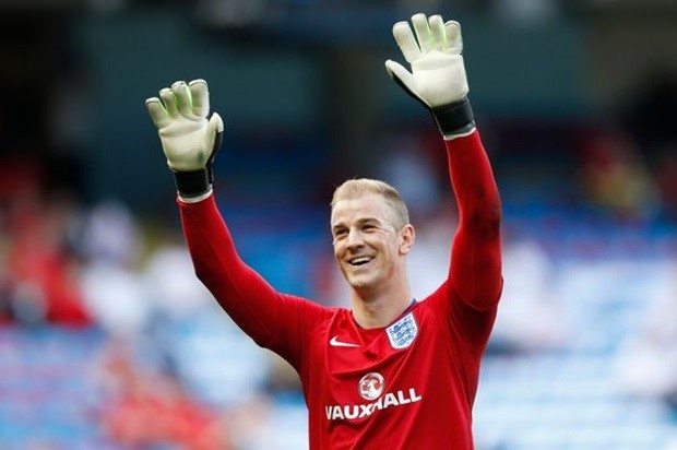 Joe Hart là chốt chặn đáng tin cậy bên phía Tam Sư. Ảnh: Internet.