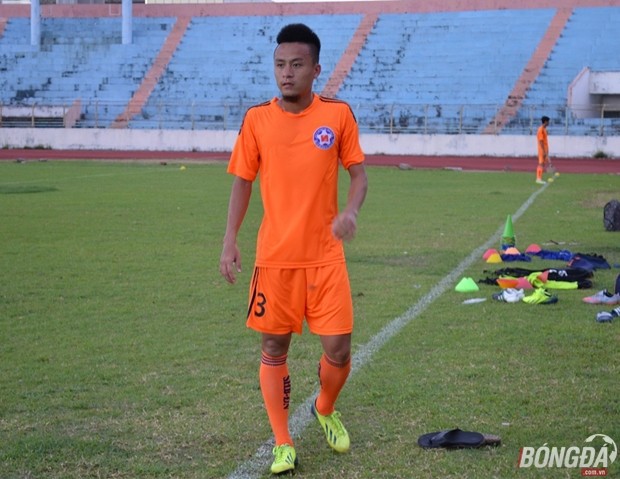 Huy Toàn trong buổi tập chiều ngày 30/5. Ảnh: Thanh Hoài.