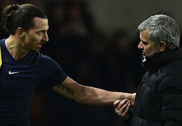 Ibra có mối quan hệ rất tốt với Mourinho. Ảnh: Internet.