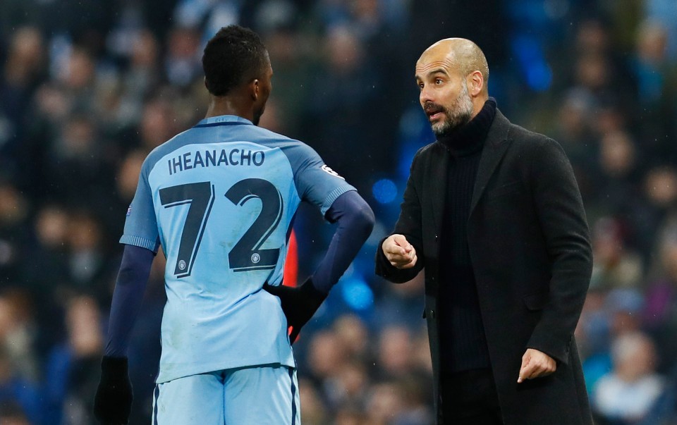 Iheanacho-Aguero-Man-City