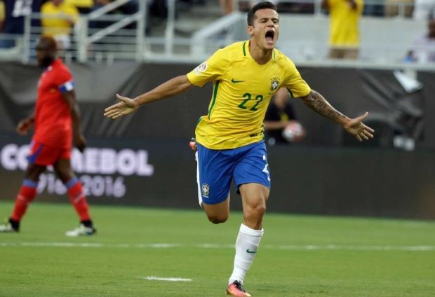 Coutinho rực sáng trong thắng lợi của Brazil. Ảnh: Internet.