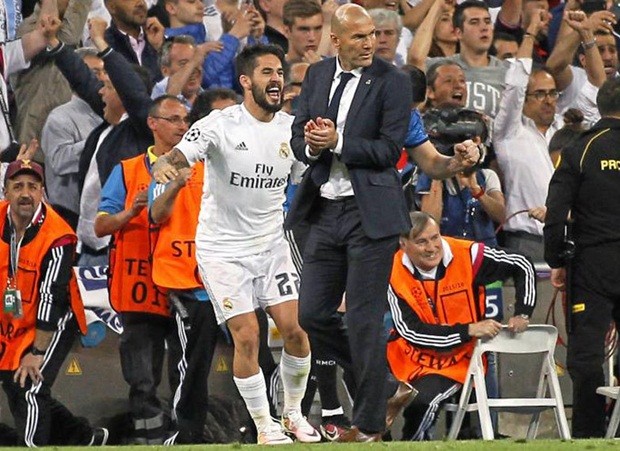 Zidane vẫn muốn giữ Isco. Ảnh: Internet.