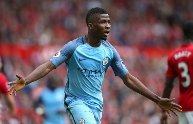 Kelechi-Iheanacho-of-Manchester-City-celebrates-scoring-his-sides-second-goal