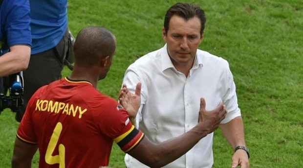 Kompany đã không còn là nhân tố chủ chốt của Marc Wilmots. Ảnh: Internet.