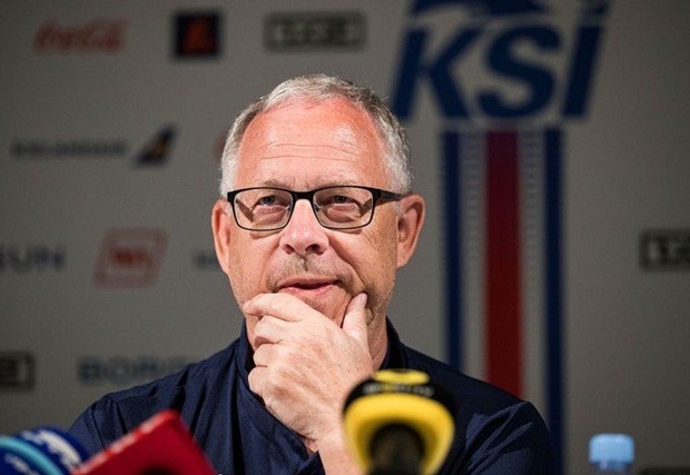 HLV Lars Lagerback của Iceland. Ảnh: Internet.