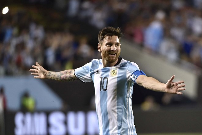 Tuyển thủ Argentina Lionel Messi. Ảnh: Internet.