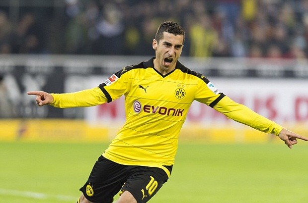 Mkhitaryan trên đường rời Dortmund. Ảnh: Internet.