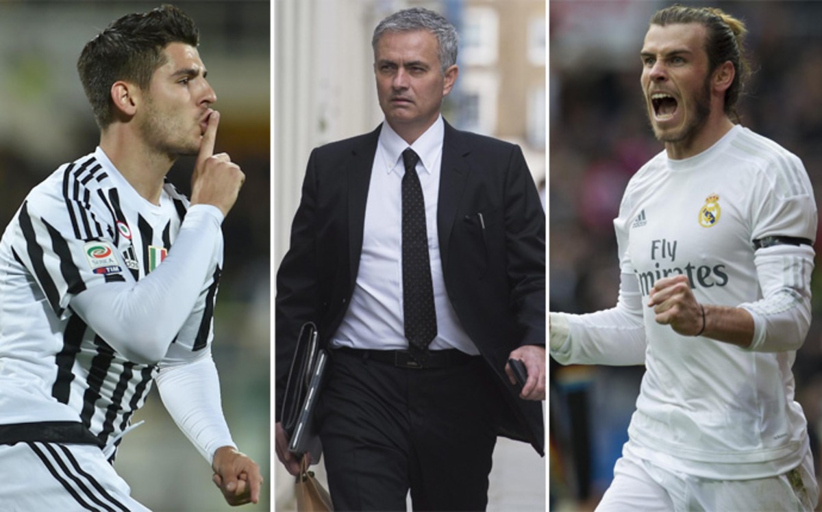 Mourinho muốn có cả Bale và Morata. Ảnh: Internet.