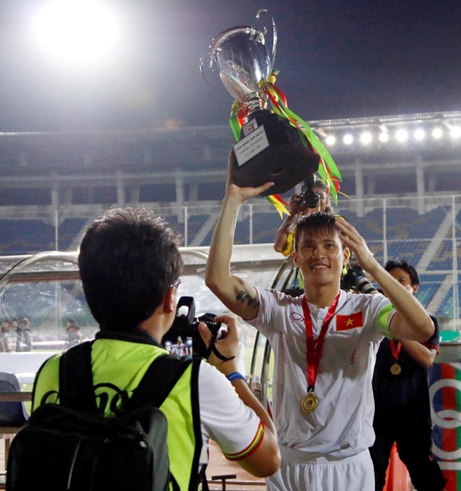 ĐT Việt Nam sống sao nếu thiếu Công Vinh, cầu thủ sẽ giải nghệ sau AFF Cup 2016? Ảnh: Nguyễn Đăng.