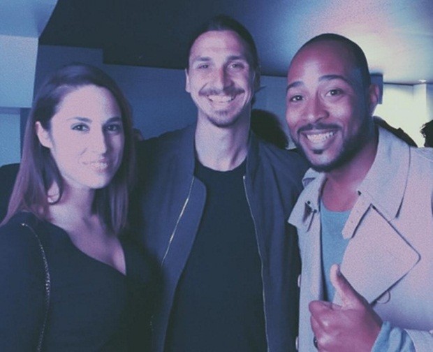 Charlotte Namura từng có dịp phỏng vấn tiền đạo Zlatan Ibrahimovic người Thụy Điển.