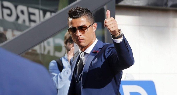 Ronaldo luôn tự tin. Ảnh: Internet.