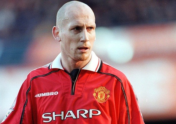 Stam thời còn khoác áo Man Utd. Ảnh: Internet.
