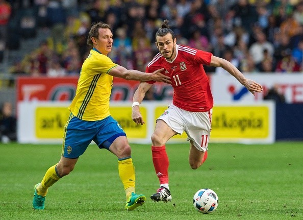 Trong trận đấu này, Gareth Bale vào sân từ phút 64 nhưng sự xuất hiện của anh là không đủ để đem về bàn thắng danh dự cho xứ Wales. Ảnh: Internet.