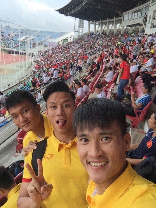 Trước đó các tuyển thủ Việt Nam đã đi 