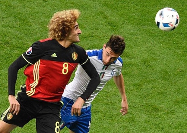Fellaini và Darmian đều bị chấm điểm khá thấp. Ảnh: Internet.