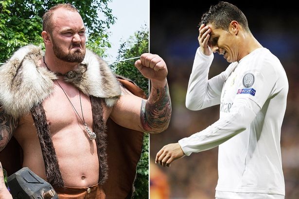 Ronaldo bị đe dọa. Ảnh: Internet.