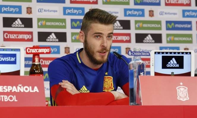 De Gea phân trần trước báo giới. Ảnh: Internet.