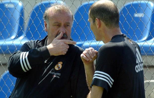 Del Bosque là người đầu tiên bị Perez phản bội. Ảnh: Internet.