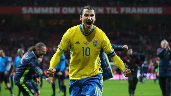 Zlatan Ibrahimovic luôn sẵn sàng khai hỏa. Ảnh: Internet.