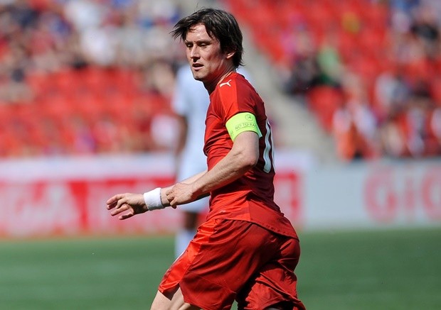 Cận vệ già Rosicky. Ảnh: Internet.