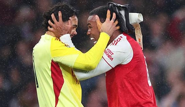 Hệ thống phòng ngự của Arsenal thực sự ấn tượng.