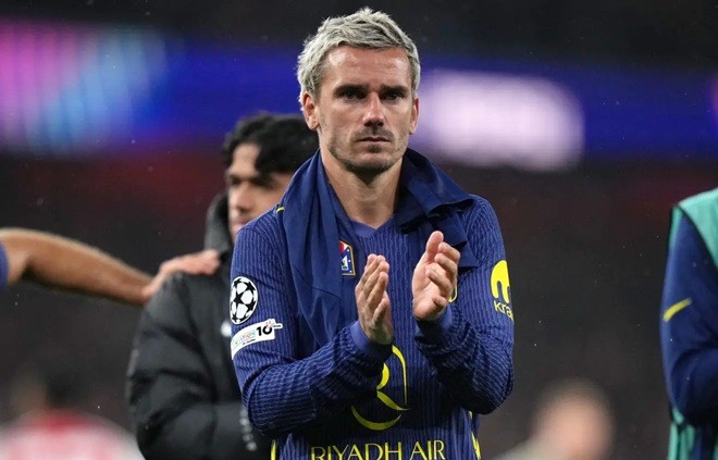 Antoine Griezmann chuẩn bị đến Mỹ thi đấu.