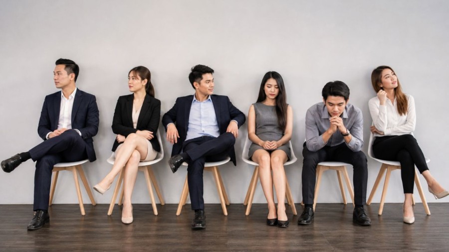 Dáng ngồi có thể gửi đi những thông điệp nhất định