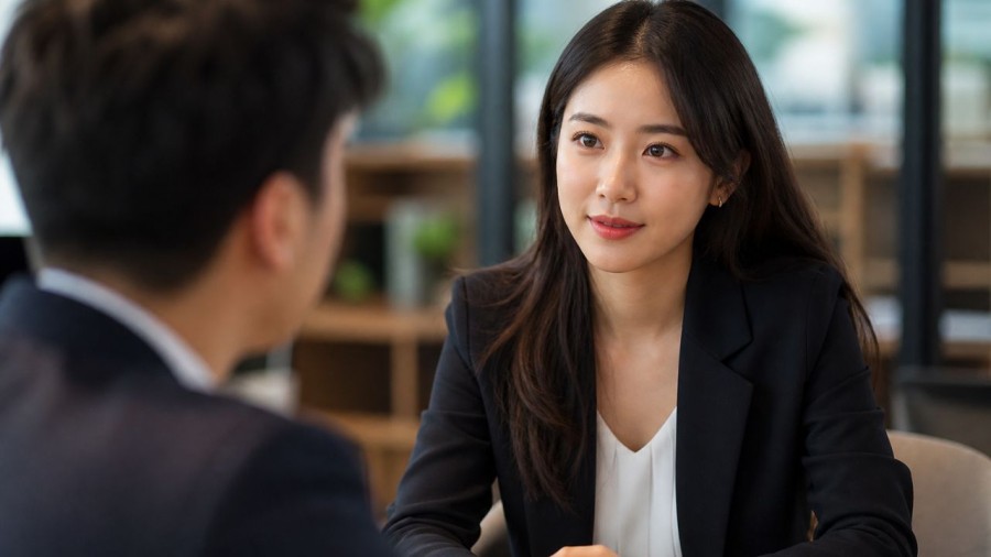 Người hay nhìn thẳng khi nói chuyện thường được tin tưởng