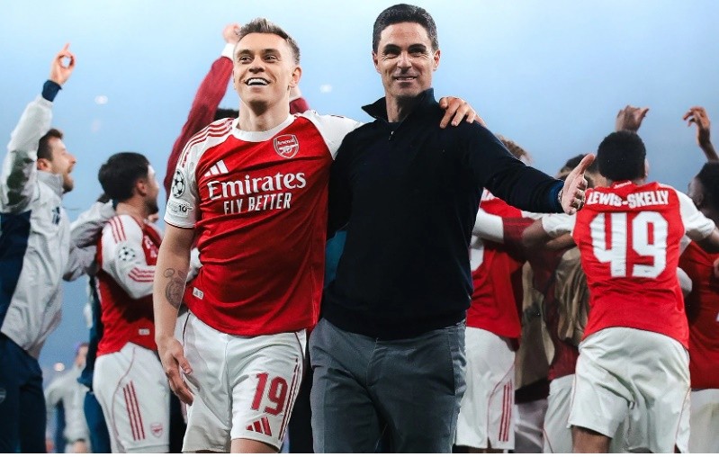 Arteta đưa Arsenal vào chung kết Champions League đầy ngạo nghễ.