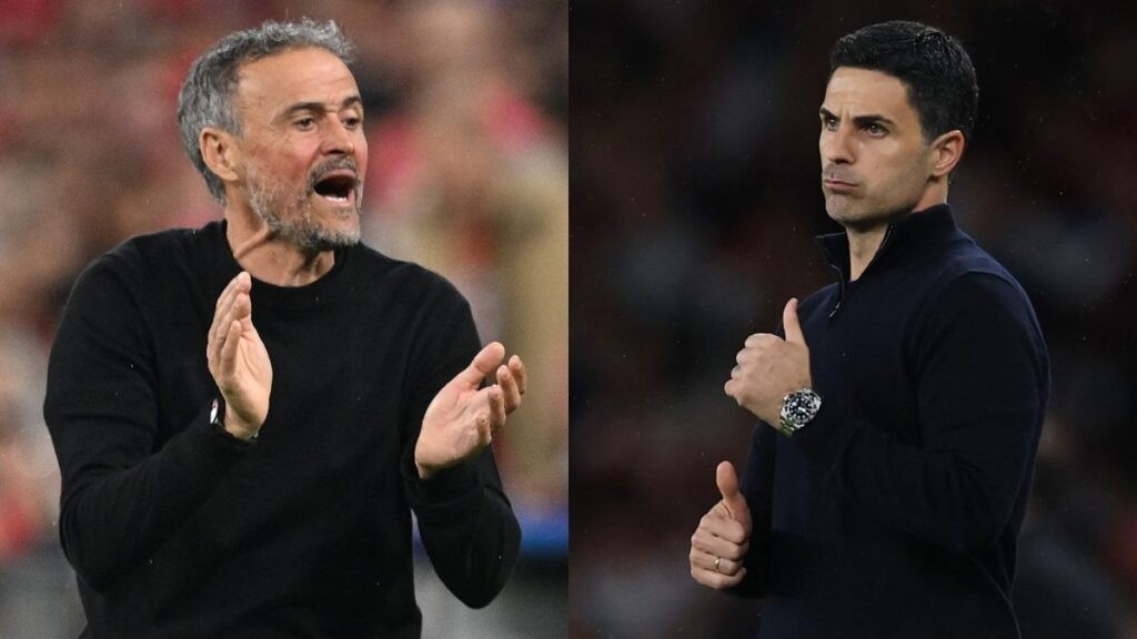 HLV Luis Enrique và Mikel Arteta, ai sẽ là người nở nụ cười cuối cùng tại Budapest cuối tháng này?
