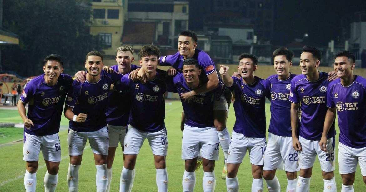 Hà Nội FC sở hữu lực lượng được đánh giá trội hơn so với Thanh Hóa. Ảnh: Hà Nội FC.