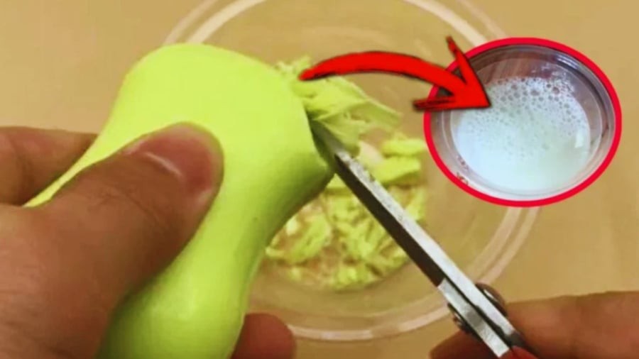 Xà phòng trộn chung với đường, mang đi dùng ai cũng thích