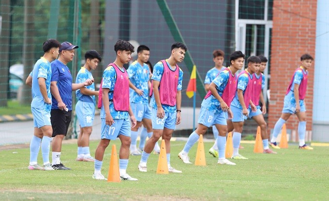 U19 Việt Nam chuẩn bị bước vào giải đấu quan trọng. Ảnh: VFF