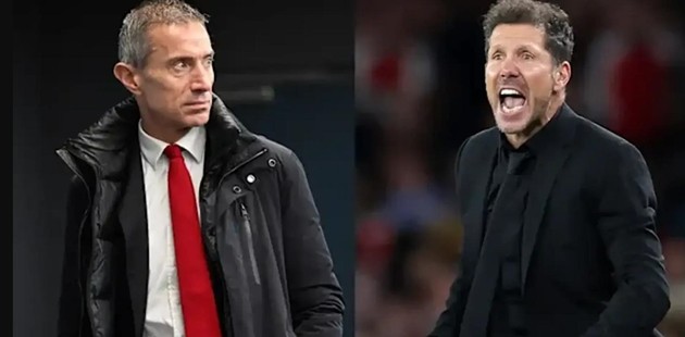 Arsenal xoa dịu căng thẳng sau vụ xô xát của Andrea Berta và Diego Simeone.
